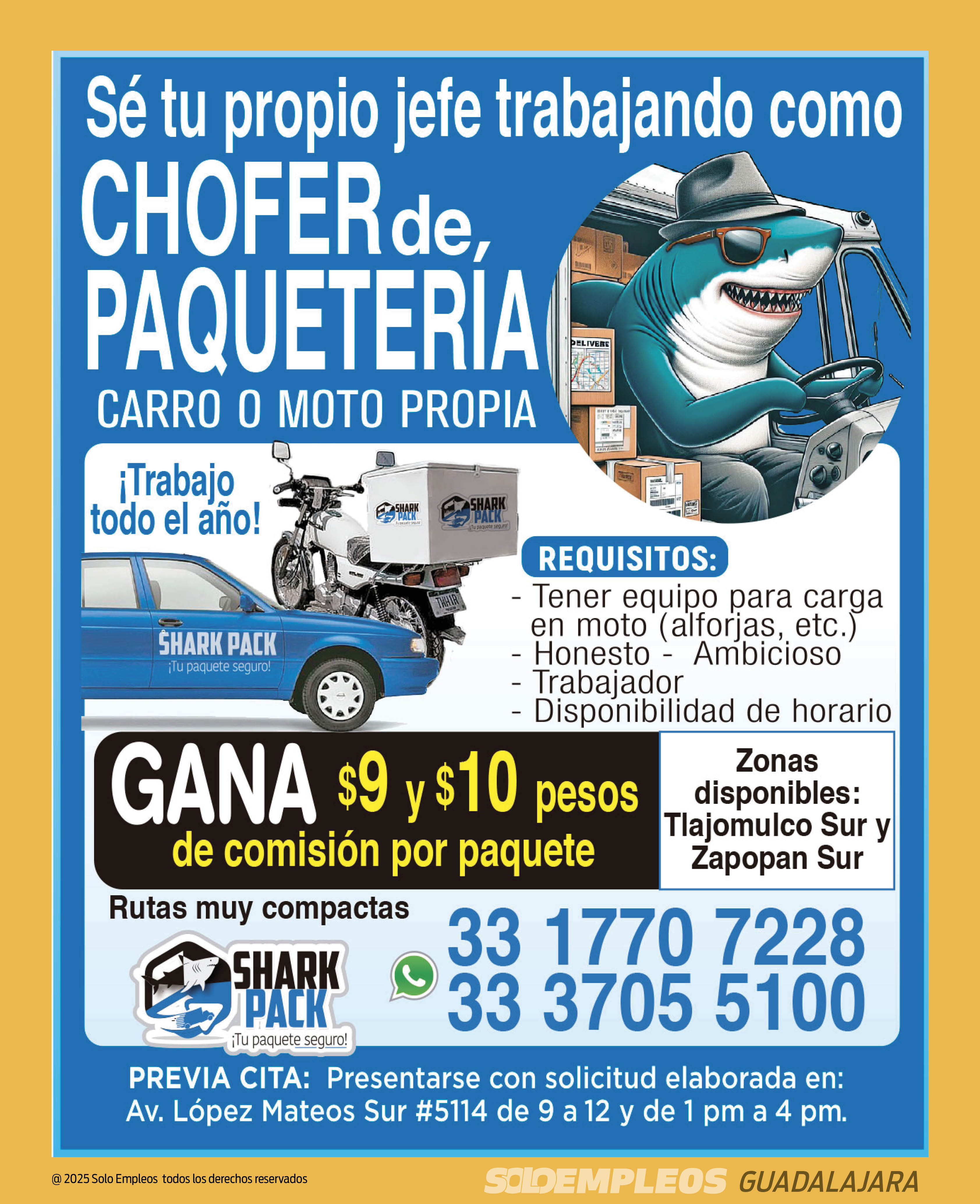 Vacante en Guadalajara publicada el 2026-05-15