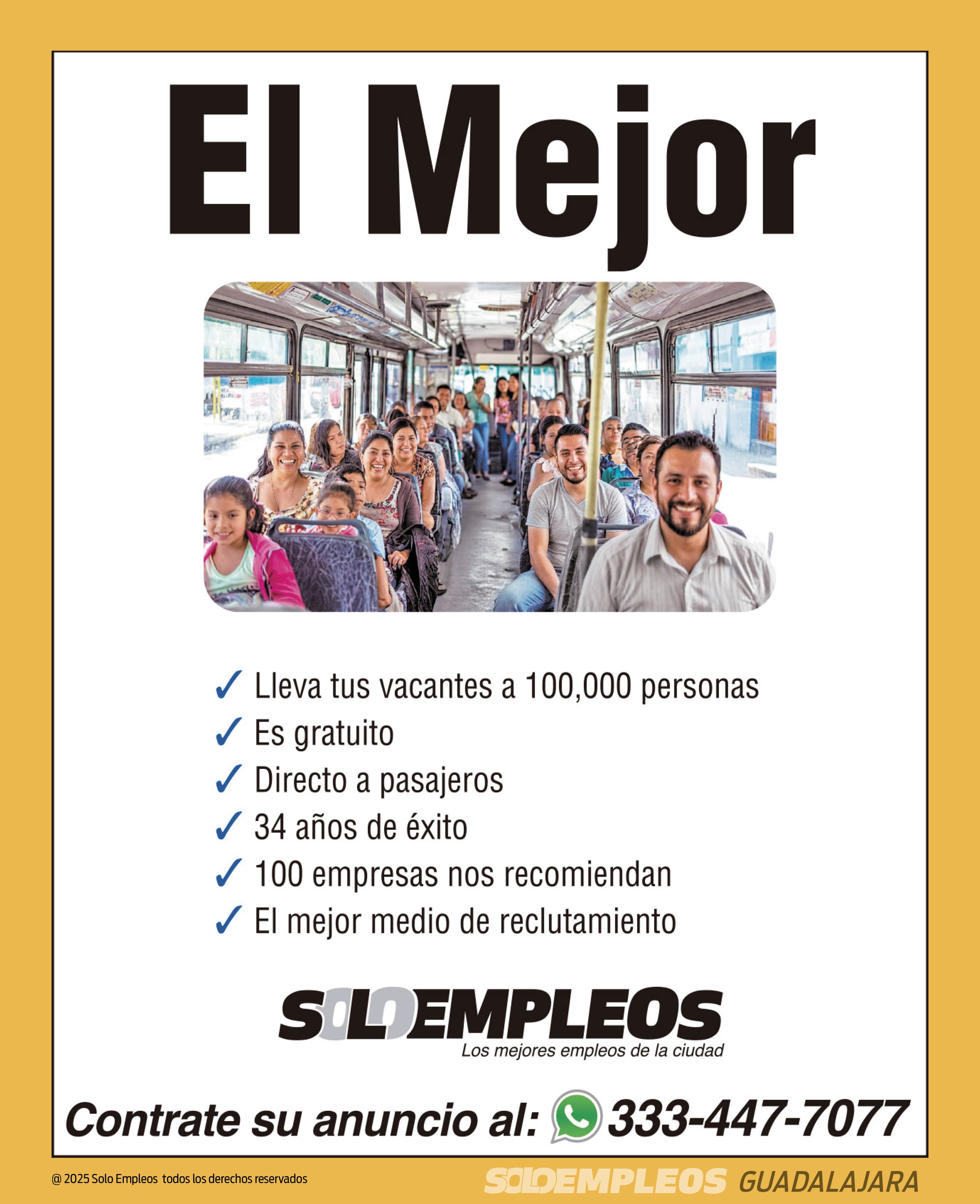 Vacante en Guadalajara publicada el 2026-05-15